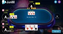 Game bài 3 cây poker tại jun88